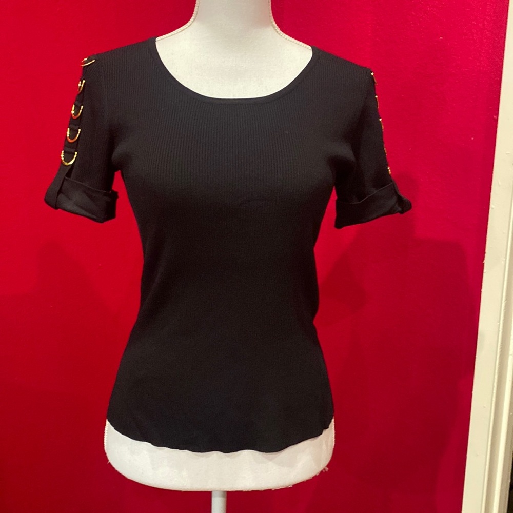 Women short sleeve blouse